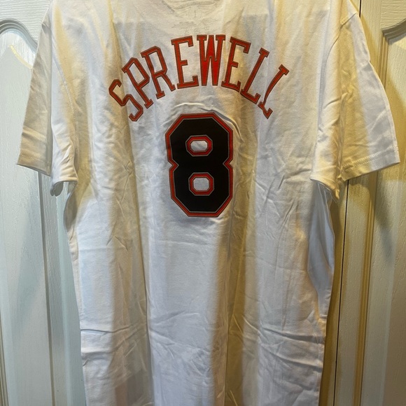 New York Knicks Sprewell #8 Jersey shirt - Picture 2 of 4